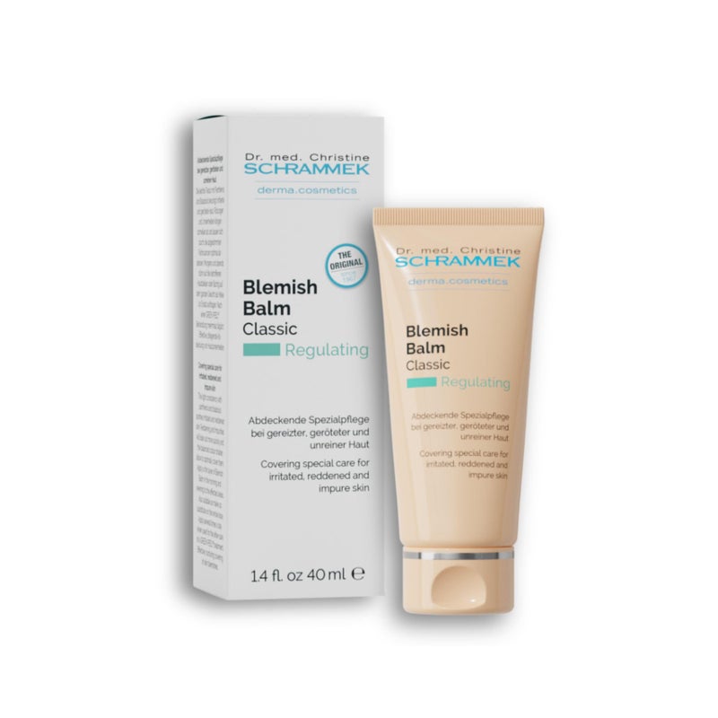 Schrammek Blemish Balm Classic - Covering Special Care for Irritated, Reddened & Impure Skin - The Original since 1967 - BB Cream - Tinted Face Moisturizer - Facial Skin Care - Dr Schrammek - Image 1