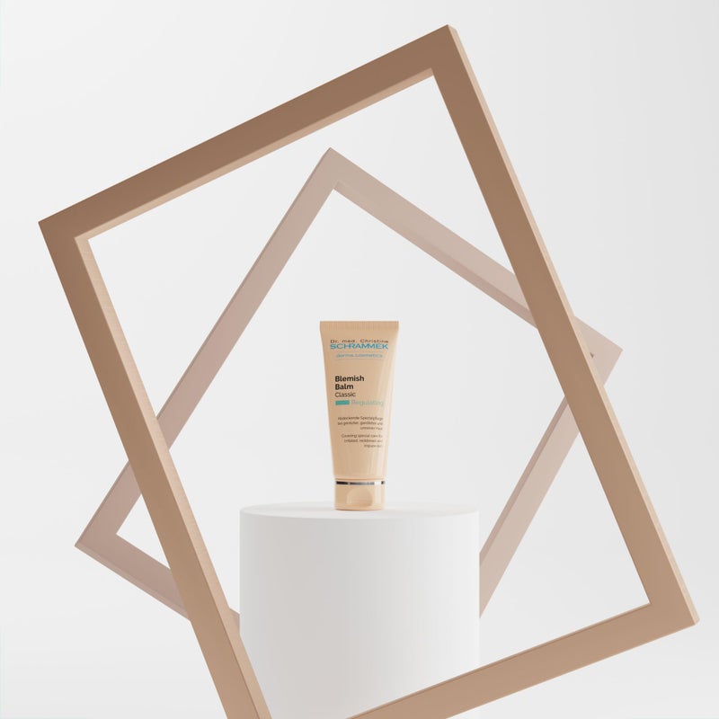Schrammek Blemish Balm Classic - Covering Special Care for Irritated, Reddened & Impure Skin - The Original since 1967 - BB Cream - Tinted Face Moisturizer - Facial Skin Care - Dr Schrammek - Image 5