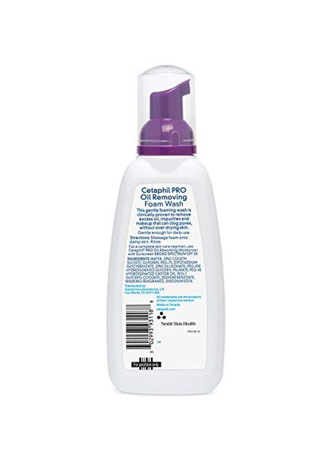 Cetaphil Derma Control Oil Removing Foam Wash Oily Sensitive Skin - Image 3