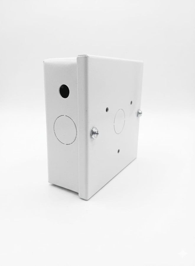 JAY TRADERS Metal 4x4 Inches CCTV Box, 10 Pack, Gray, Water Resistant - Image 3