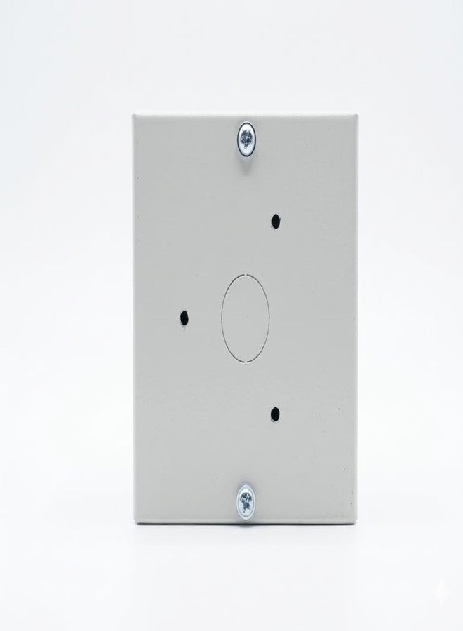 JAY TRADERS Metal 4x4 Inches CCTV Box, 10 Pack, Gray, Water Resistant - Image 1