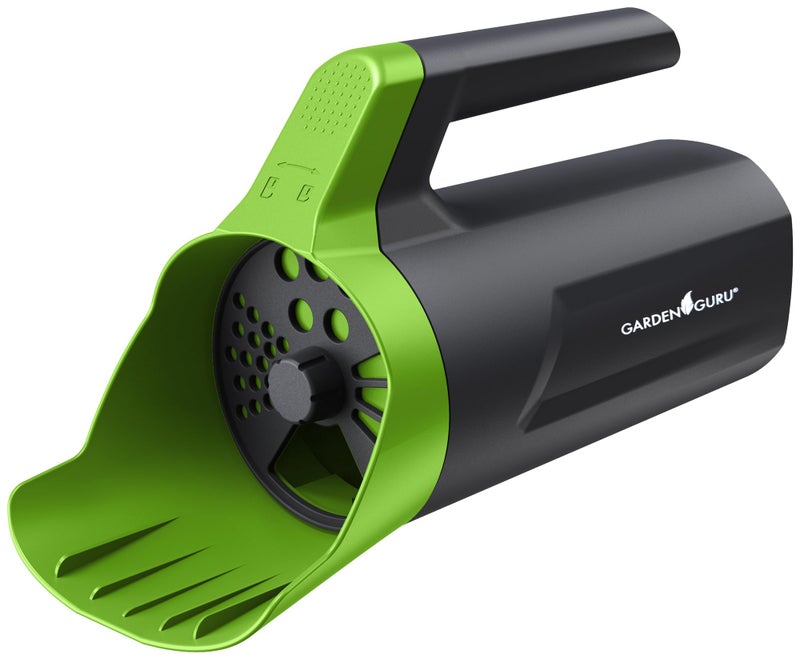 Garden Guru Lawn & Garden Tools Garden Guru Handheld Seed Spreader Shaker â€“ Multi Use Grass Seed, Fertilizer, Salt, Ice & Snow Melt Spreader â€“ Adjustable Twist Cap w Multiple Size Openings â€“ Lightweight 1L Capacity Hand Seeder - Image 1