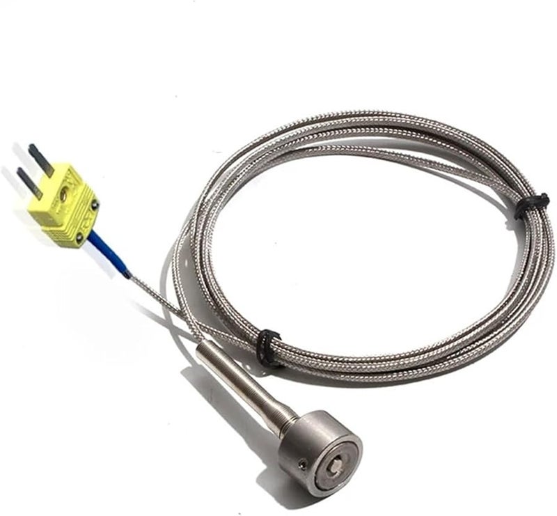 K Type Thermocouple Temperature Sensor 0 450 Degree Strong Magnetic Adsorption With Stainless Steel Shielded Wire 2m - Image 3