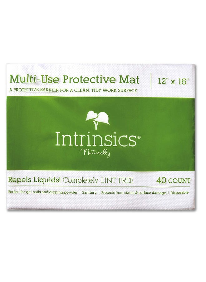 INTRINSICS Multi-Use Protective Mat, 12" x 16", 40 count pack - Image 1