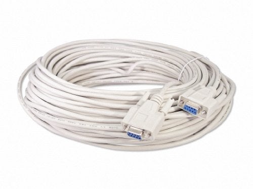 Your Cable Store 100 Foot DB9 9 Pin Serial Port Cable Female/Female RS232 - Image 1