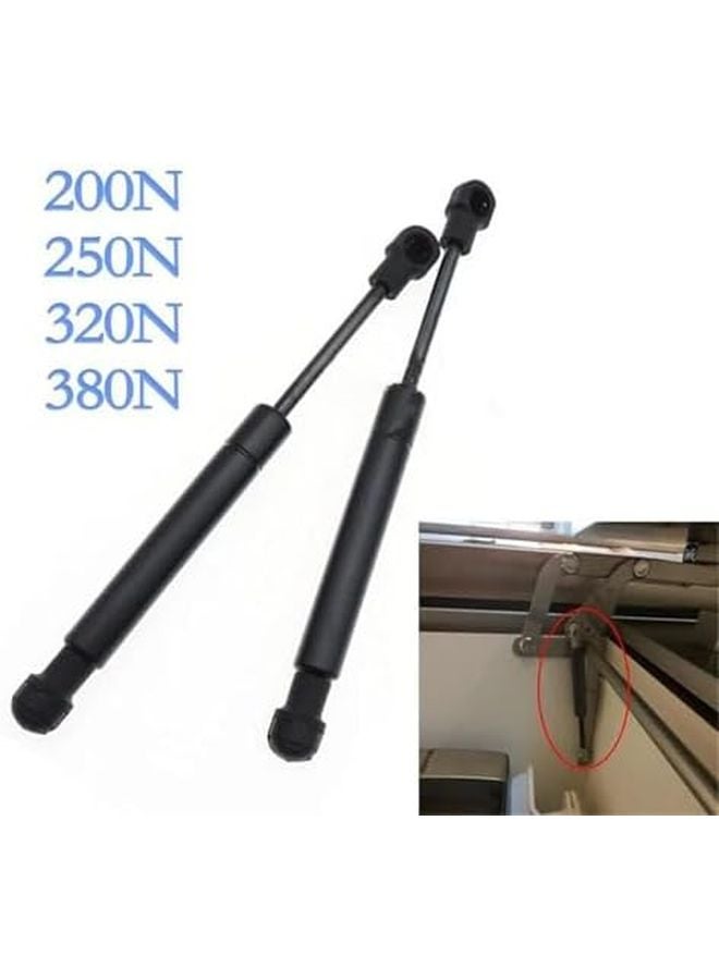 Gas Struts Spring 2pcs 195mm 380N Universal Lift Supports for Car Boat Caravan Hood - Image 3