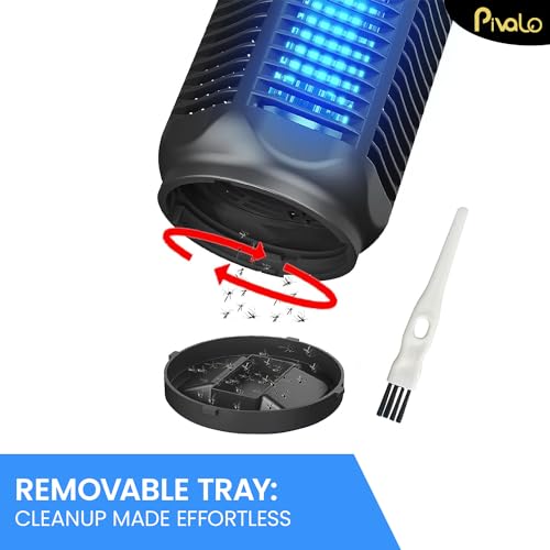 Pivalo Insect Killer Machine Electric Bug Fly Catcher Mosquito Trapper Lamp for Indoor Outdoor Home Hotels Office (Pack of 1, White) - Image 5