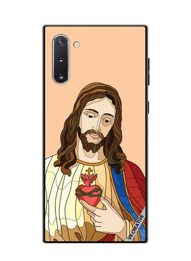 VR CREATIVE Protective Case Cover For Samsung Galaxy Note10 5G Jesus Design Multicolour - Image 1