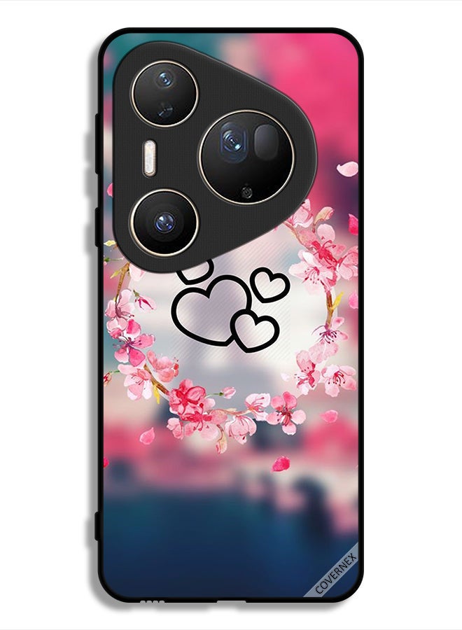 Covernex Huawei Pura 80 Ultra Protective Case Cover Hearts Art Clip - Image 1