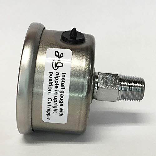 Marshall Instruments LB00015 Liquid Filled Fuel Pressure Gauge - Image 2