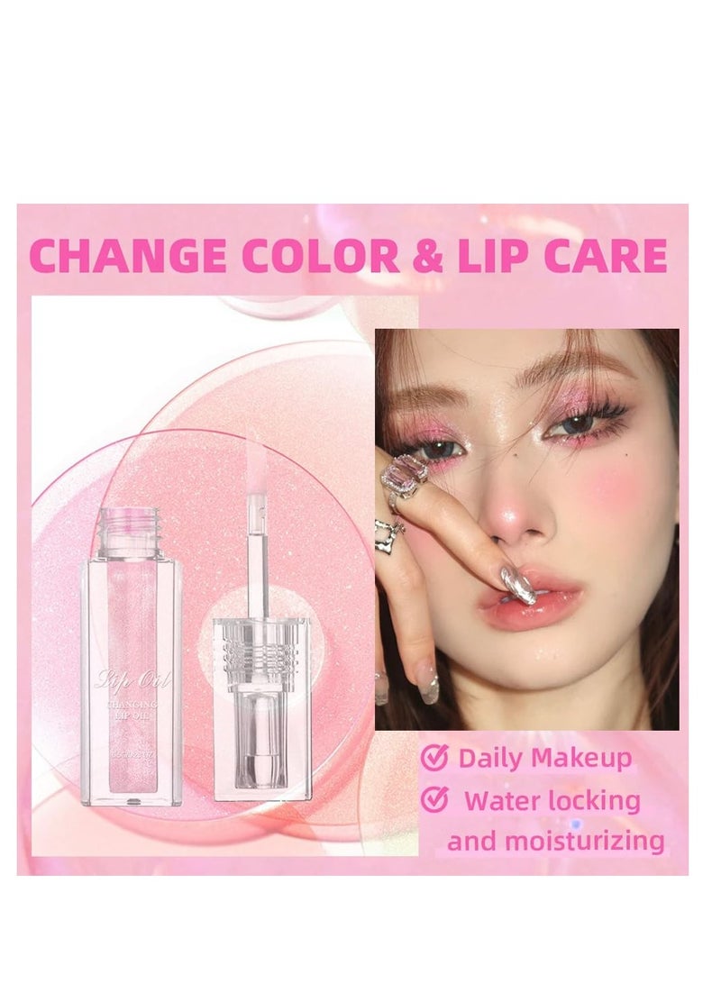 Zikra Revamped Bossup Color-Changing Lip Oil V2 Experience the Magic of Warm Transformation, Long-Lasting Nourishment, and Non-Sticky Lip Tint Priming - Image 4
