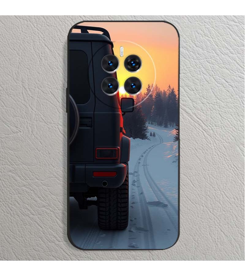 Mixed Color 1 Off Road Vehicle Winter Forest Phone Case Suitable For Huawei Honor Magic 8 7 6 5 4 3 Lite Pro Plus Pro 5G Ultimate Protective Soft Straight Edge Black Shell Gifts Cover For Magic5 Pro - Image 5