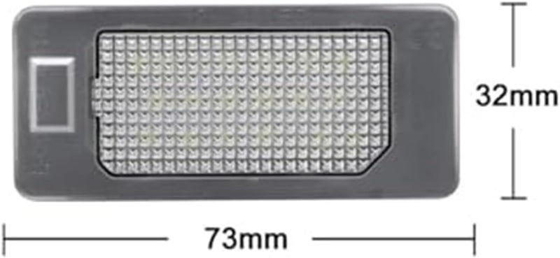 Wivplex 2Pcs White License Plate Light for BMW - Image 4