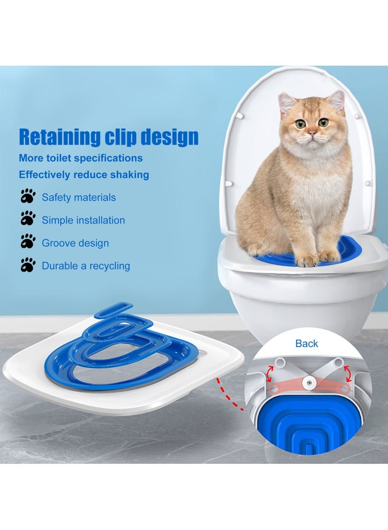 40x40x3.5cm ABS Pet Toilet Trainer Puppy Cat Toilet Litter Trainer Cats Cleaning Training Toilet Supplies - Image 2