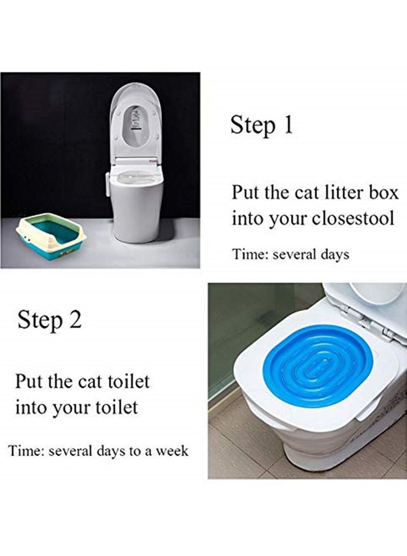 40x40x3.5cm ABS Pet Toilet Trainer Puppy Cat Toilet Litter Trainer Cats Cleaning Training Toilet Supplies - Image 5