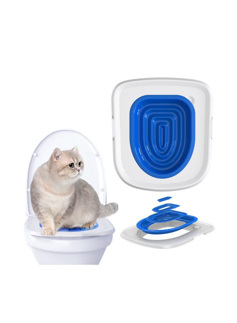 40x40x3.5cm ABS Pet Toilet Trainer Puppy Cat Toilet Litter Trainer Cats Cleaning Training Toilet Supplies - Image 1