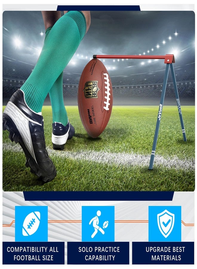 JvVuell Football Kicking Holder Tee, Metals - Field Goal Kickoff Training Practice Stand Equipment Compatible with All Football Size, Kick Goal Posts Gear Accessories for Adult & Youth - Image 2