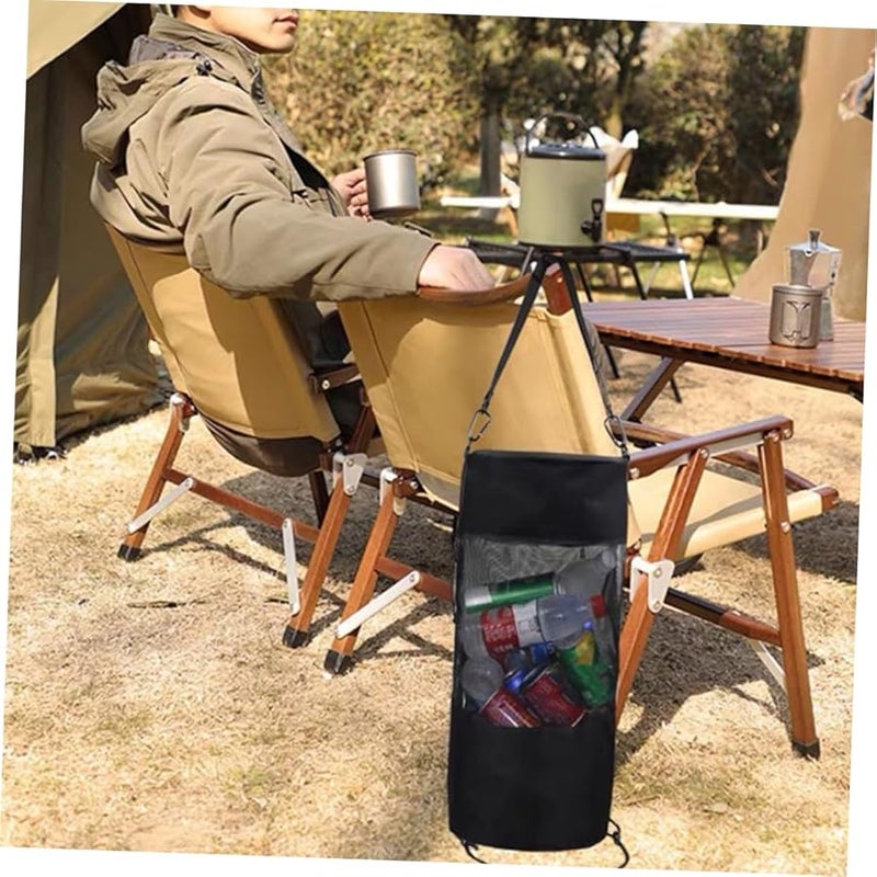 حقيبة قمامة محمولة كبيرة السعة متينة لتخزين النفايات للاستخدام الخارجي سهلة التنظيف - Image 4