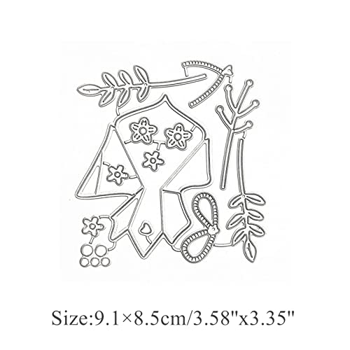 hinana Flowers Metal Die Cuts,Flower Leaves Bouquet Cutting Dies Cut Stencils for DIY Scrapbooking Photo Decorative Embossing Paper Dies for Scrapbooking Greeting Card Making - Image 2