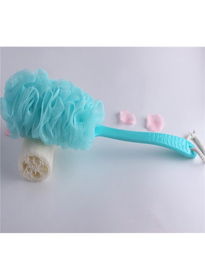 TimBuk2 Loofah Back Scrubber for Shower, Long Handle Bath Sponge Shower Brush, Soft Nylon Mesh Back Cleaner Washer, Body Bath Brush for Women and Men (Color may vary) - Image 2