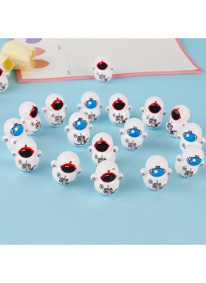Shake The Sound Of The Same Paragraph Tumbler Toy Astronaut Desktop Ornaments Toy Kindergarten To Push Small Gifts Take-out Gifts-Specifications:Lucky Cat Tumbler  - Image 4