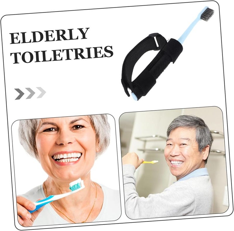 Detachable Hand Strap Cuff Toothbrush for Elderly and Disabled Effortless Oral Care - Image 4
