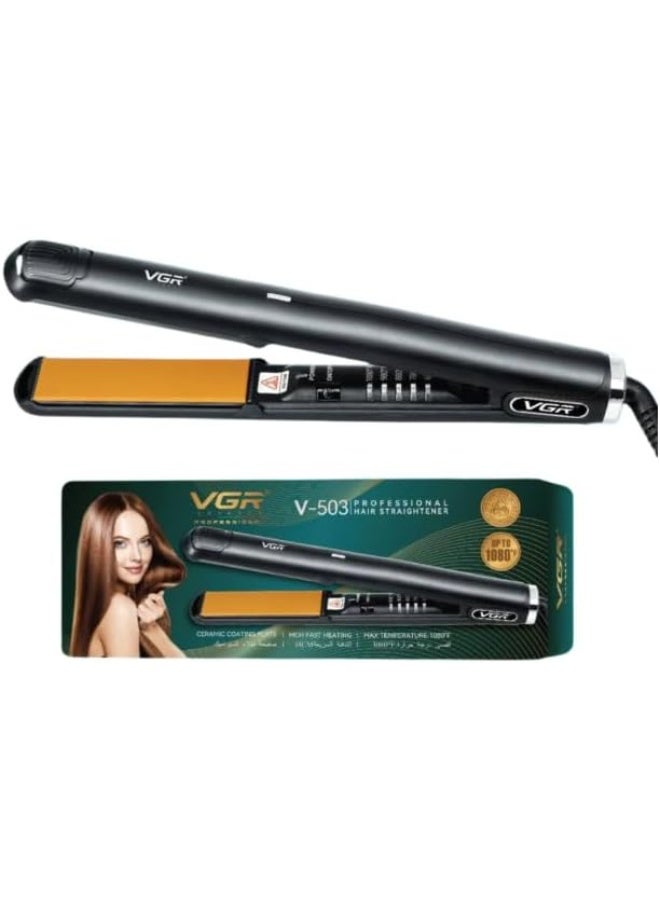 The V-503 hair straightener is suitable for all hair types, with a practical and easy-to-use design for everyday use at home. - Image 3