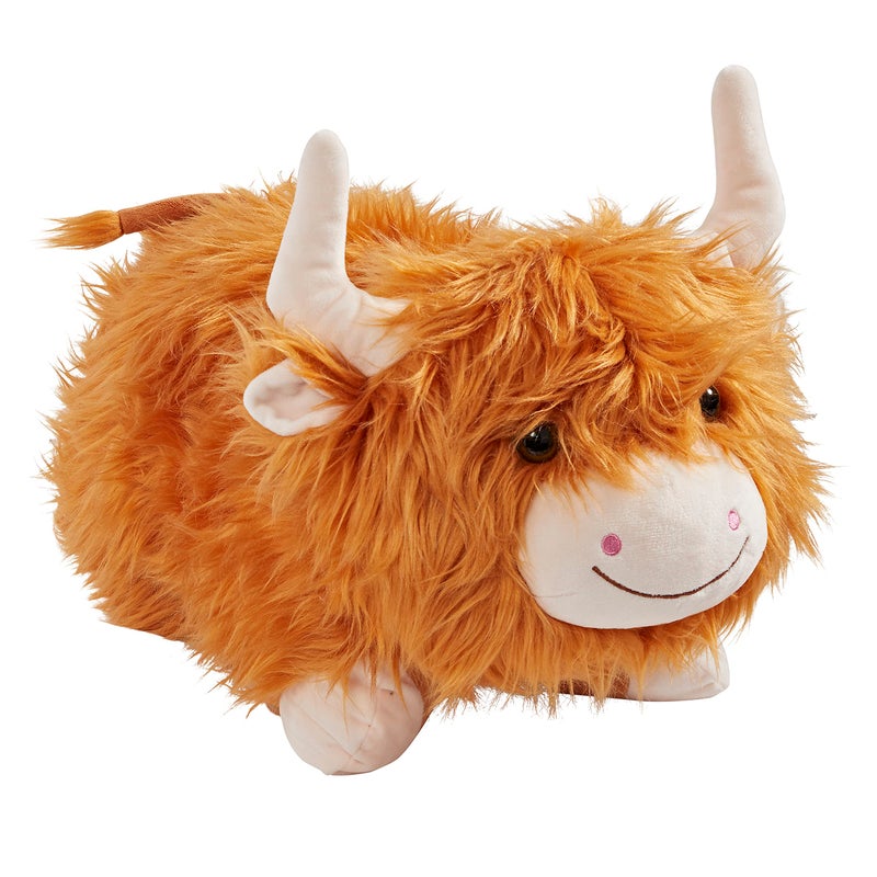 Pillow Pets 18 Highland Cow Stuffed Animal Plush Toy - Image 2