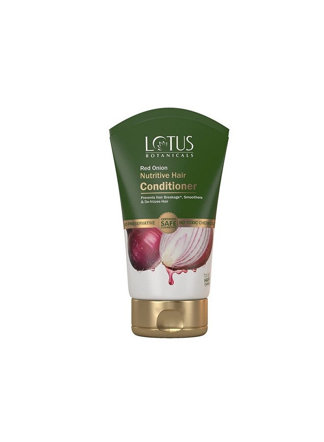 LOTUS BOTANICALS Red Onion Hair Fall Control Shampoo 300Ml With Red Onion Smooth Hair Conditioner 150G And Red Onion Hair Fall Control Hair Oil 200Ml|Red Onion Anti Hair Fall Complete Kit  - Image 3
