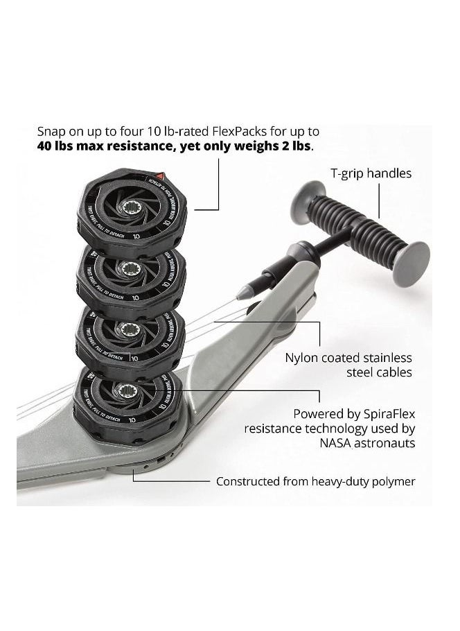 ULTIMAX Folding Puller Full Body Portable Gym for Fitness  - Image 2