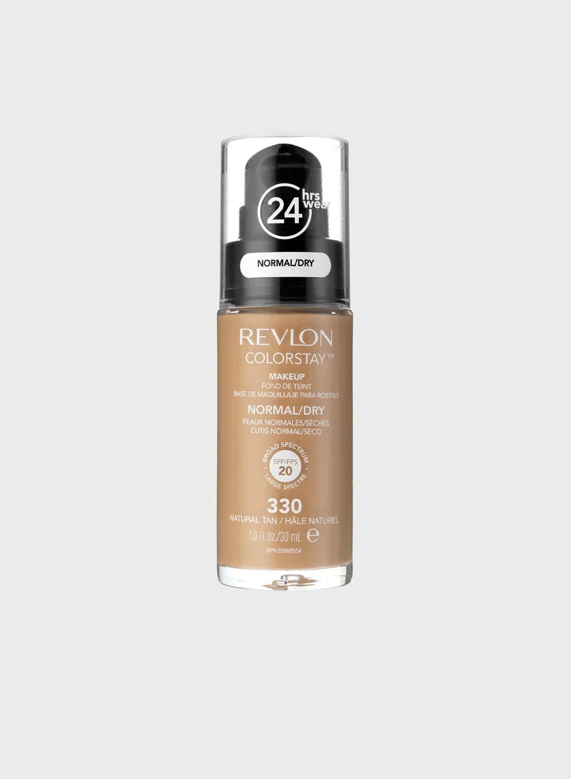 Revlon Colorstay Foundation For Normal Dry Skin - Natural Tan