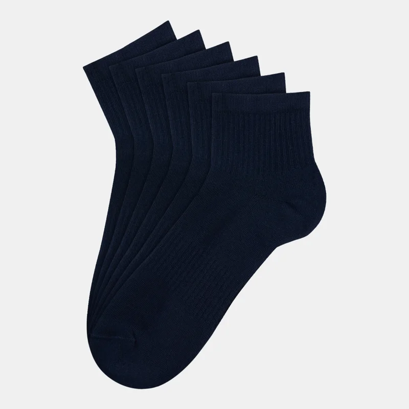 Sun And Sand Sports Blue Men's Cotton Crew Socks for Men | Best Price UAE