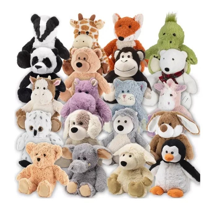 Y&D Microwavable Hand Warmer French Lavender Scented Plush Animal Stuffed Toy for Kids 25cm Height with Heating Pad - Image 2