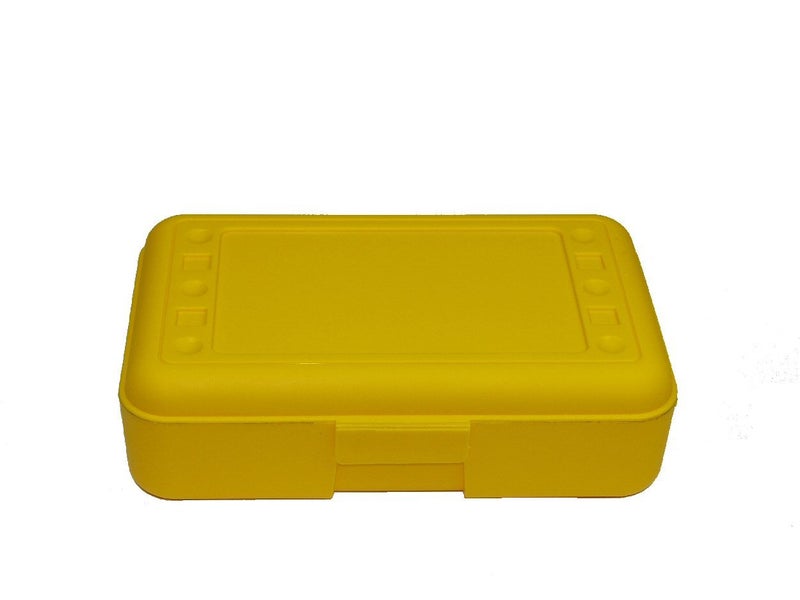 Romanoff Products Pencil Box, Yellow - Image 1