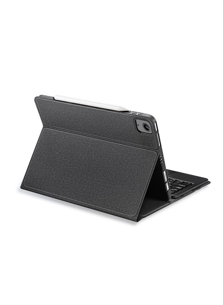 ماركة غير محددة - iPad Pro 11 (2018-2022)/iPad Air11 2024/Air4/5 لوحة مفاتيح بلوتوث مع لوحة مفاتيح، لوحة مفاتيح لجهاز iPad Pro 11 (2018-2022)/iPad Air11 2024/Air4/5 - لوحة مفاتيح بلوتوث مع غطاء واقٍ لحامل القلم الرصاص - Image 1
