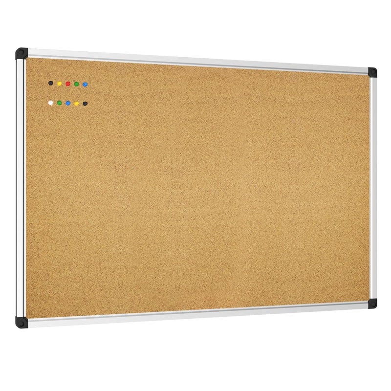 XBoard Cork Board 36 x 24, Notice Cork Bulletin Board, Corkboard with Aluminum Frame and Push Pins for Display - Image 5