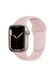 Apple Watch Band 41mm Soft Silicone Sport Band Replacement Wrist Strap Compatible for iWatch Apple Watch Series 7 Nike+,Sport,Edition
