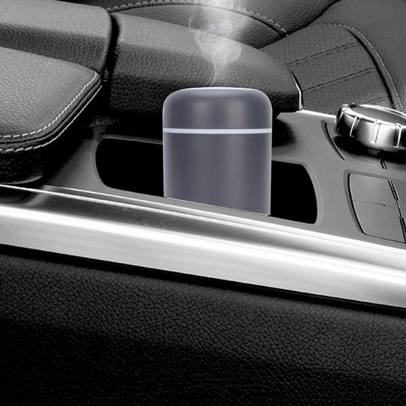 klarako Portable Mini Humidifier, 300ml Small Cool Mist Humidifier, USB Car Humidifier Diffuser Personal Desktop Humidifier, with Auto Shut-Off, Super Quiet for Travel Office Home(Navy) - Image 5