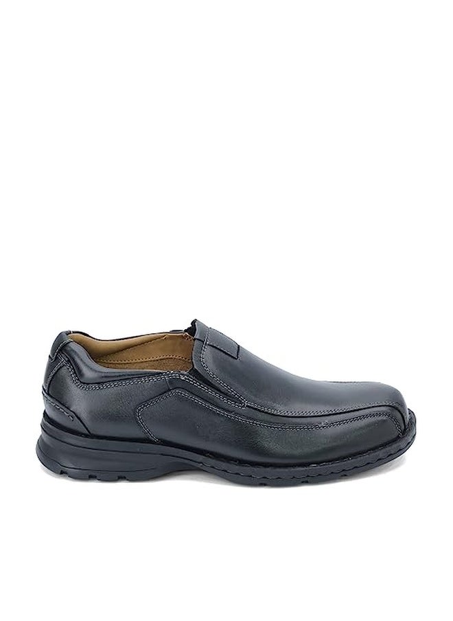 DOCKERS حذاء لوفر سليب أون للرجال من دوكرز، أسود، 13 عريض - Image 1