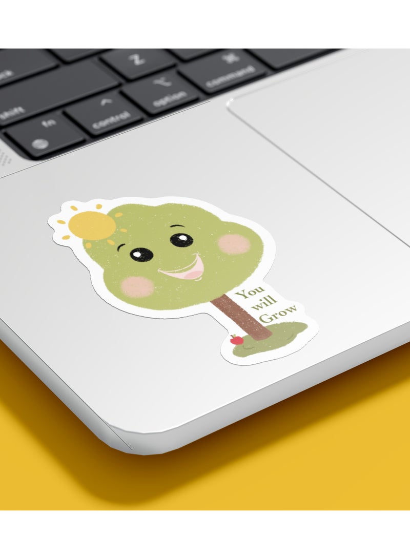 Boomah Accessories 1-Piece Creative Self Love Girl Power Waterproof Vinyl Stickers, for Laptop , Mobile , Mug , Skateboard , Guitar for kids, adult , girls, nursery 8x6cm - Image 1