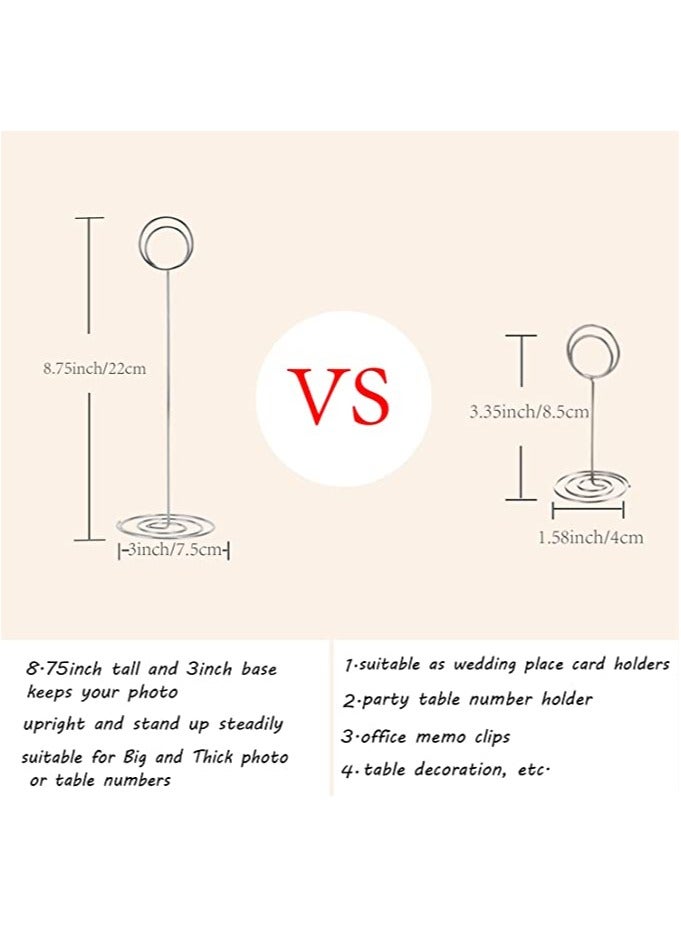 إكسفور 8 قطعة الجدول رقم المثبت وضع المثبت بطاقة الزفاف صور عيد ميلاد المثبت قوس الكلمات المثبت بطاقة - Image 3