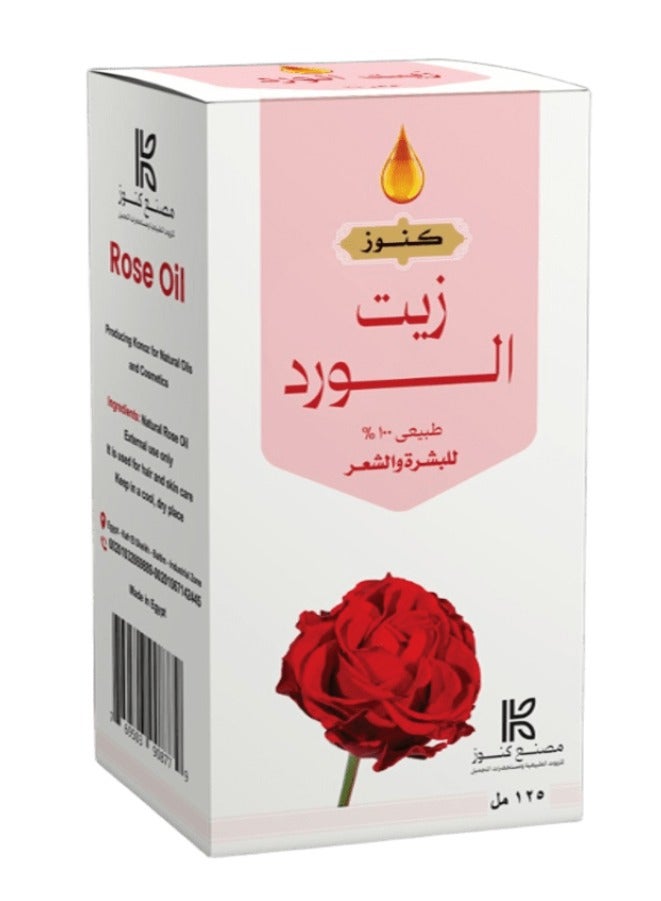 Rose Oil For Hair and Skin 125 ml