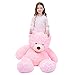 IKASA Giant Teddy Bear Plush Toy Stuffed Animals Pink 39 inches - Image 4
