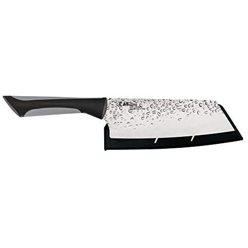 KAI Kai Luna Knife Blade with Sheath and SoftGrip Handle  Asian Utility 65 Inch 