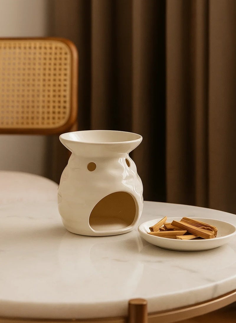 لوفت مبخرة عطر سيراميك، ASR، مبخرة عطر، مجموعة من قطعتين، D10XH11.5CMS، -110211 - Image 1