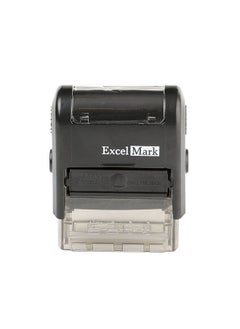 ExcelMark Final Sale No Refunds Excelmark Selfinking Rubber Stamp A1539 Red Ink  - Image 2