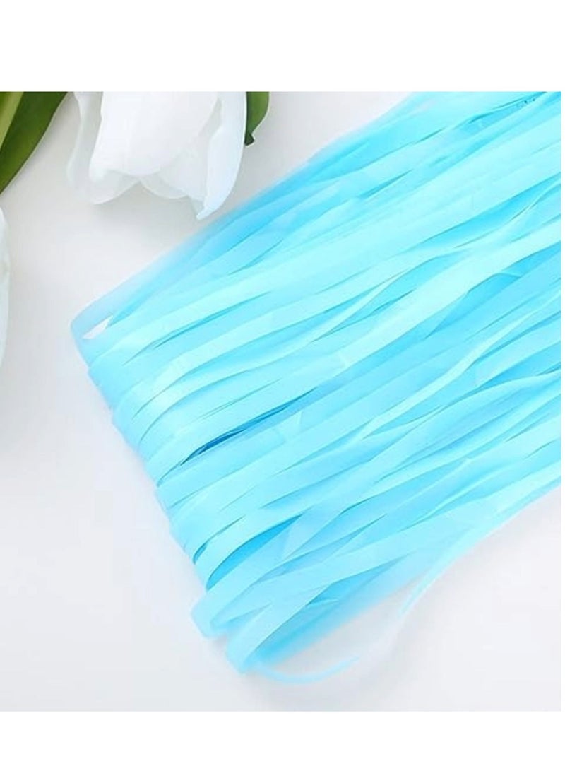 Boxwoods Pastel Pink and Blue Foil Fringe Curtain Backdrop For Birthday Baby Shower And Gender Reveal Party Decoration - Image 4