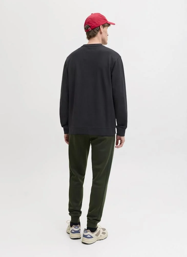 JACK & JONES Graphic Crew Neck Sweatshirt