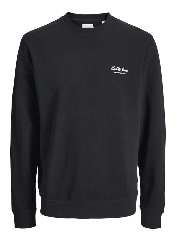 JACK & JONES  Graphic Crew Neck Sweatshirt for Men | Best Price UAE