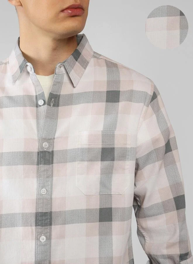 Dennis Lingo Men's Regular Fit Multi-Color Casual Shirt